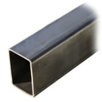 Metric Rectangular Carbon Steel Tubing